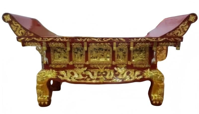 潼关县贴金寺院供桌