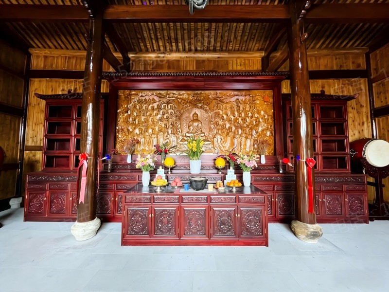 兴平寺院祭祀供桌