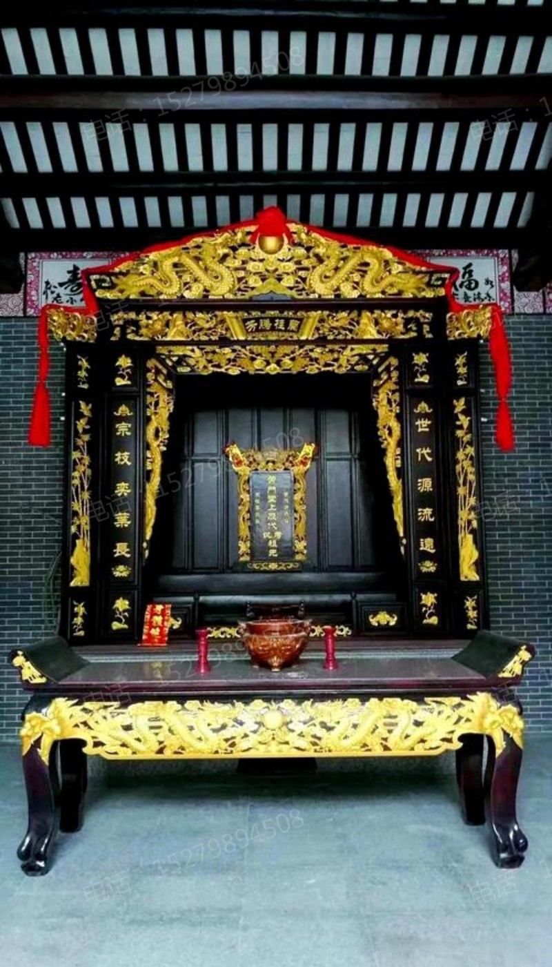满城佛堂神台